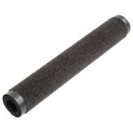 Правоъгълни изтривалки 2 бр усукани влакна 120х180 см черни