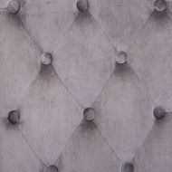 Трапезни столове, 2 бр, сиви, кадифе