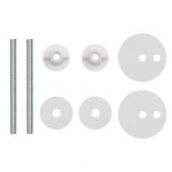 WC тоалетни седалки с капак, 2 бр, МДФ, дизайн океански пейзаж