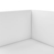 Градински комплект с възглавници, 6 части, кремаво дърво, акация и въже