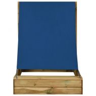 Пясъчник с покрив, 160x100x133 см, импрегнирано борово дърво