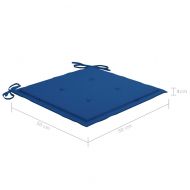 Градински столове с възглавници, 4 бр, сиви, акация масив