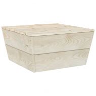 Градински лаундж комплект от палети 6 части импрегниран смърч