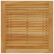 Градински трапезен комплект, 3 части, светлосив