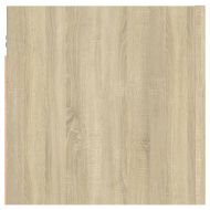 Нощно шкафче, дъб сонома, 30,5x30x30 см, инженерно дърво