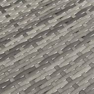 Стифиращи външни столове, 4 бр, сиви, полиратан