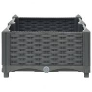 Повдигната леха, 80x40x23 см, полипропилен