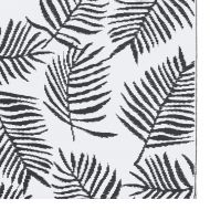 Килим за открито, ARAKIL бяло и черно, 160x230 см, PP