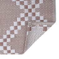 Килим за открито, ARAKIL кафяво, 160x230 см, PP