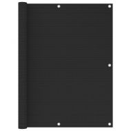 Балконски параван, HDPE, 120x500 см, антрацит