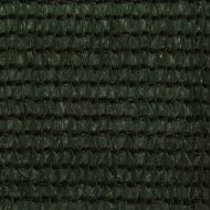 Балконски параван, тъмнозелен, 90x300 см, HDPE