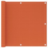 Балконски параван, оранжев, 90x400 см, HDPE