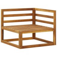 Модулни ъглови дивани с възглавници, 2 бр, кремавобели