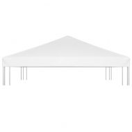 Покрив за шатра, 270 г/м², 3x3 м, бял