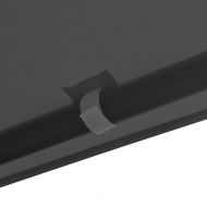 Беседка, 4x4x3 м, антрацит, 180 г/м²