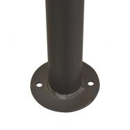 Беседка, 3х3 м, антрацит, плат и стомана, 180 г/м²