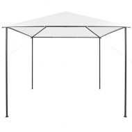 Беседка, 3x3x2,9 м, бяла, 180 г/м²