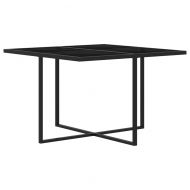 Градински комплект с възглавници, 5 части, полиратан, сив