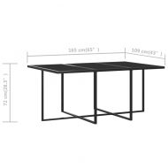 Градински комплект с възглавници, 7 части, полиратан, сив