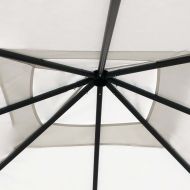 Шатра, 3x3x2,6 м, кремава, 160 г/м²