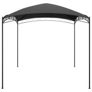 Беседка, 3x4x2,65 м, антрацит, 180 г/м²