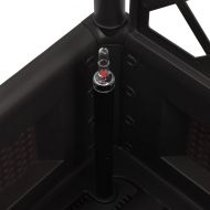 Градинска повдигната леха решетка самополивна система антрацит