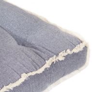 Възглавница за палетен диван, антрацит, 120x80x10 см