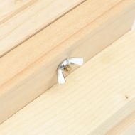 Хотел за пчели, ела масив, 22x20x20 см