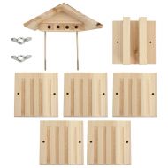 Хотел за пчели, ела масив, 22x20x20 см