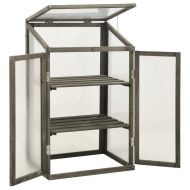 Оранжерия, 60x45x100 см, чамово дърво