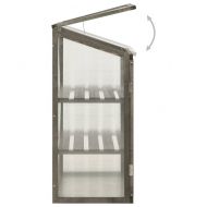 Оранжерия, 60x45x100 см, чамово дърво