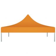 Покривало за парти шатра, 3х3 м, оранжево, 270 г/м²