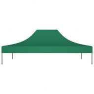 Покривало за парти шатра, 4x3 м, зелено, 270 г/м²