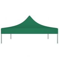 Покривало за парти шатра, 4x3 м, зелено, 270 г/м²