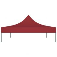 Покривало за парти шатра, 4x3 м, бордо, 270 г/м²