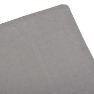 Шезлонг с шалте, пластмаса, бял