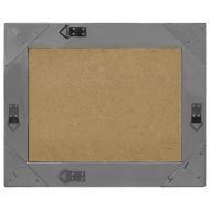 Стенно огледало, бароков стил, 60x40 см, черно