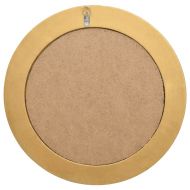 Стенно огледало, бароков стил, 50 см, златисто