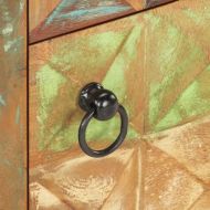 Нощно шкафче, 40х30х50 см, регенерирано дърво масив