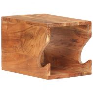 Стенна стойка за велосипед, 35x25x25 см, акациево дърво масив