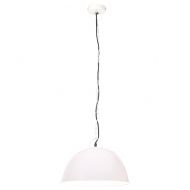 Индустриален винтидж пендел 25 W бял кръгъл 41 см E27