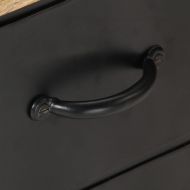 ТВ шкаф, 90x30x41 см, грубо мангово дърво