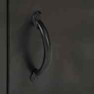 Нощно шкафче 40x30x52 см грубо мангово дърво