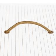 Бамбукови кутии за съхранение 4 бр бели