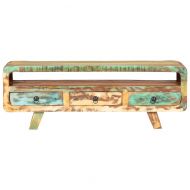 ТВ шкаф, 117x30x41 cм, регенерирано дърво масив