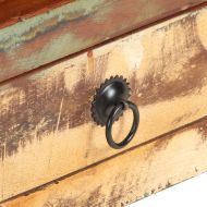 ТВ шкаф, 117x30x41 cм, регенерирано дърво масив