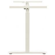 Механизъм за ръчно повдигане на стоящо бюро ръчна манивела бял