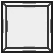 Кафе маса, прозрачна, 60x60x35 cм, закалено стъкло