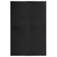 Перима изтривалка, черна, 120x180 см