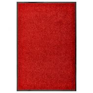 Перима изтривалка, червена, 60x90 см